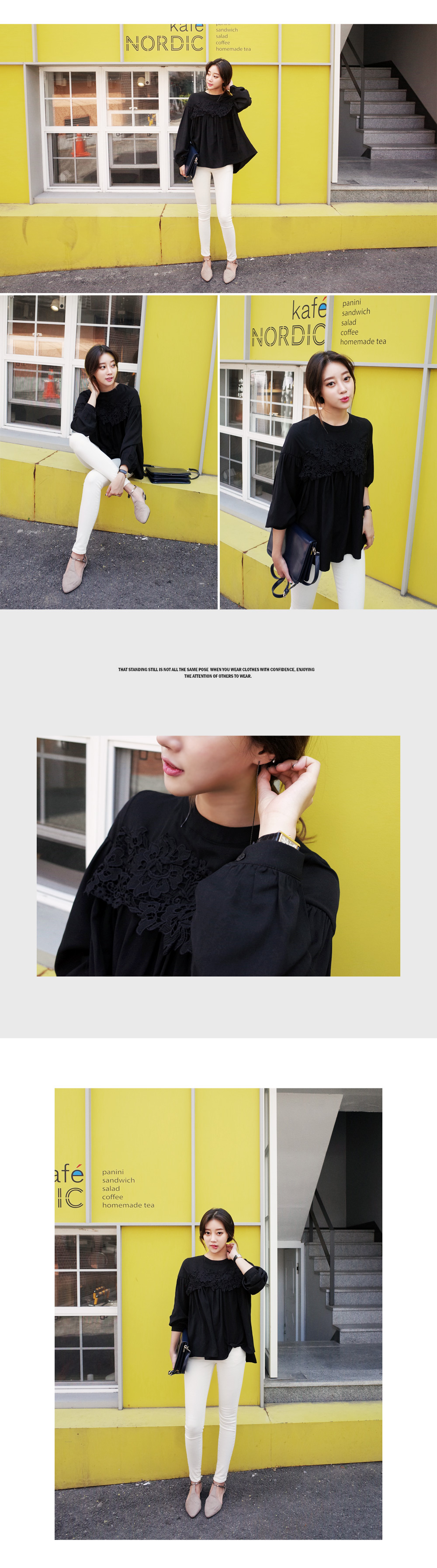 メタルロングチェーンピアス・全3色 | DHOLIC | 詳細画像8