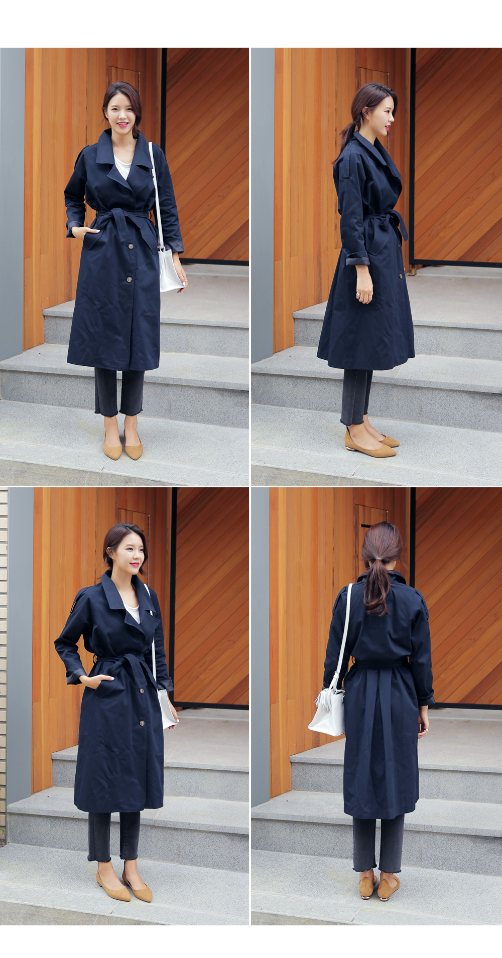 ベーシックロングトレンチコート・全2色 | DHOLIC | 詳細画像13