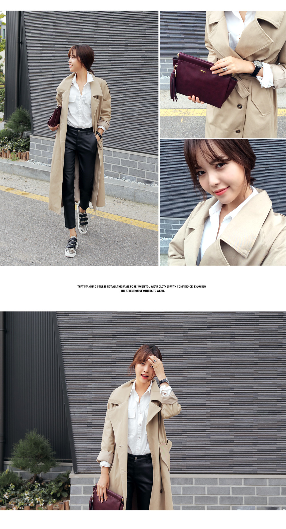 ベーシックロングトレンチコート・全2色 | DHOLIC | 詳細画像10