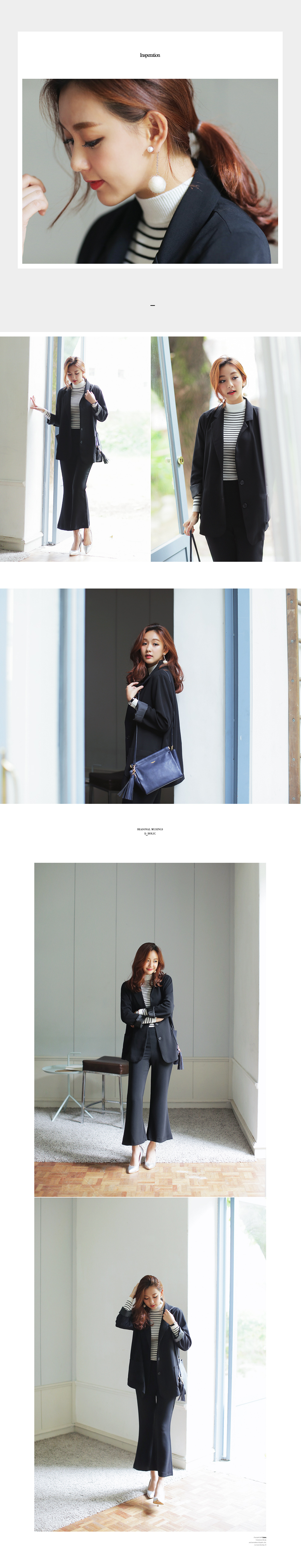 羊毛フェルトプチボールチェーンピアス・全4色 | DHOLIC | 詳細画像5