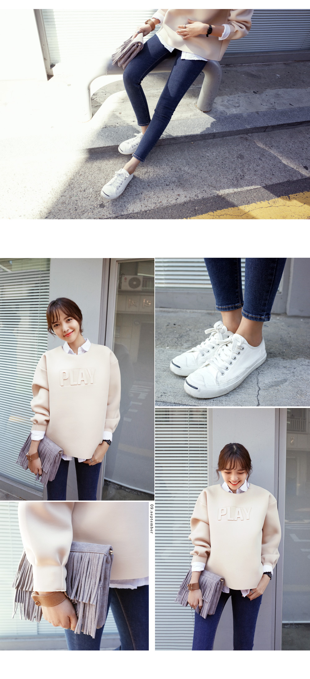 フリンジティアードクラッチバッグ・全5色 | DHOLIC | 詳細画像8