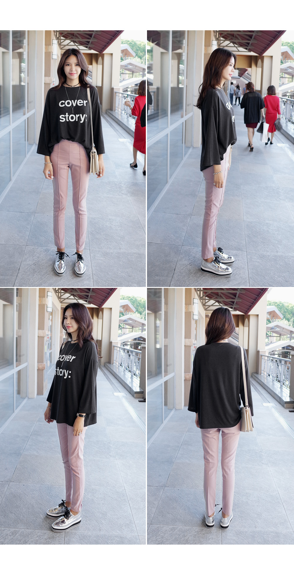 ピンタックスキニーカラーパンツ・全6色 | DHOLIC | 詳細画像13