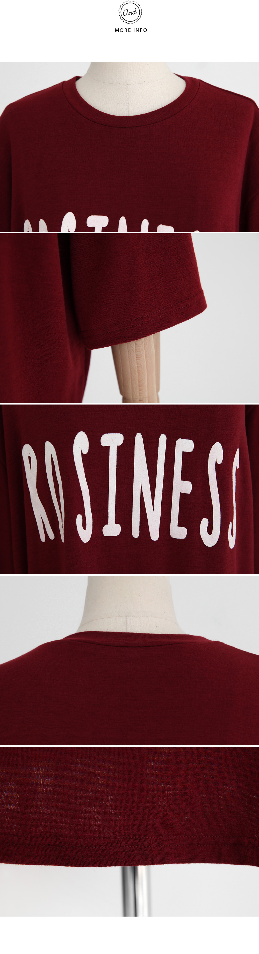 ROSINESSレタリングボックスカットソー・全2色 | DHOLIC | 詳細画像20