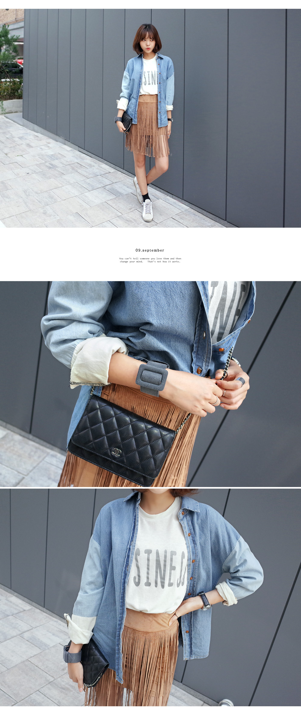 ROSINESSレタリングボックスカットソー・全2色 | DHOLIC | 詳細画像17