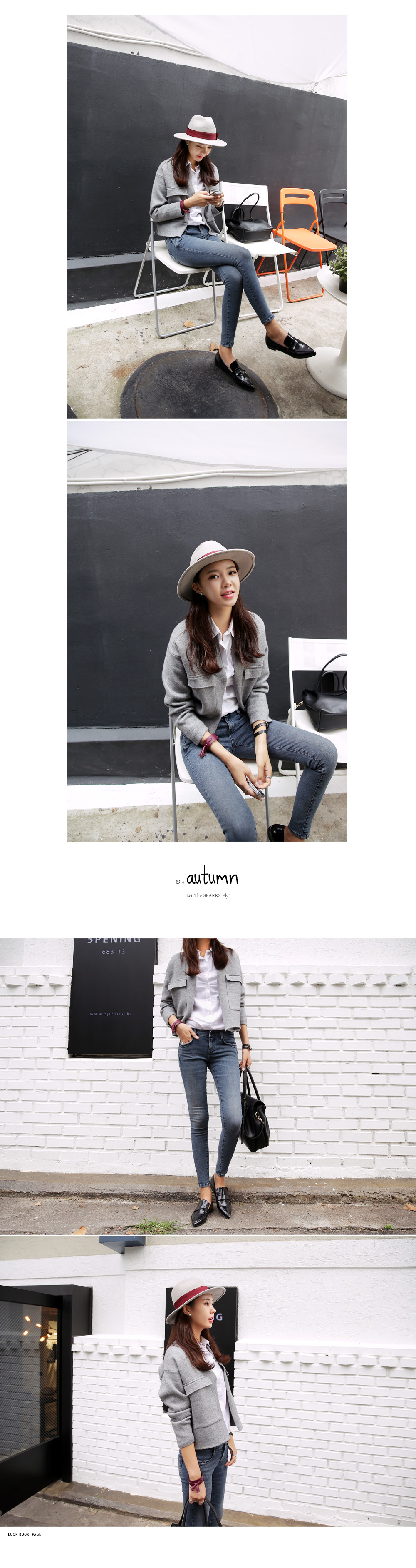 ウォッシュドブルーデニムスキニーパンツ・全1色 | DHOLIC | 詳細画像2