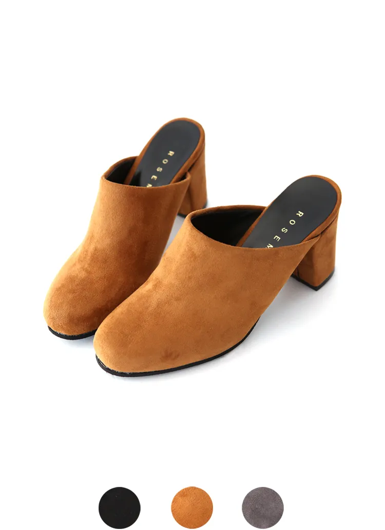 スエード調ミュール・全3色 | DHOLIC | 詳細画像1