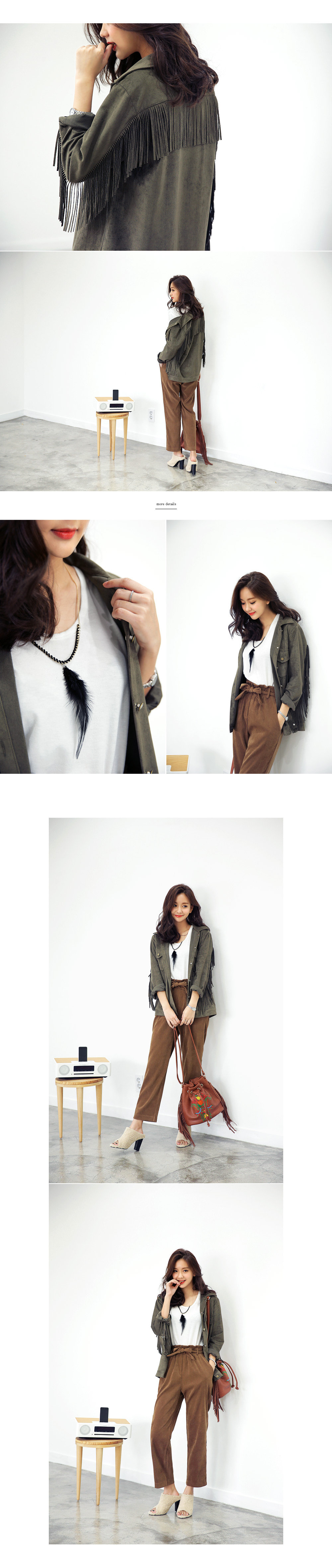 バロック羽毛ロングネックレス・全2色 | DHOLIC | 詳細画像7