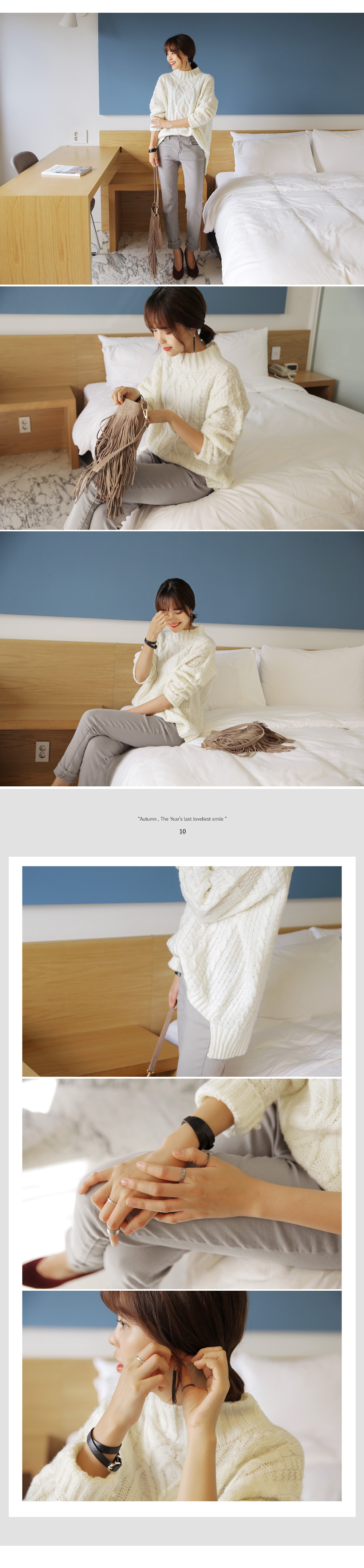 <font color=red><b>**雑誌mina3月号/mer2月号掲載**</b></font>セミストレートカラーパンツ・全5色 | DHOLIC | 詳細画像16