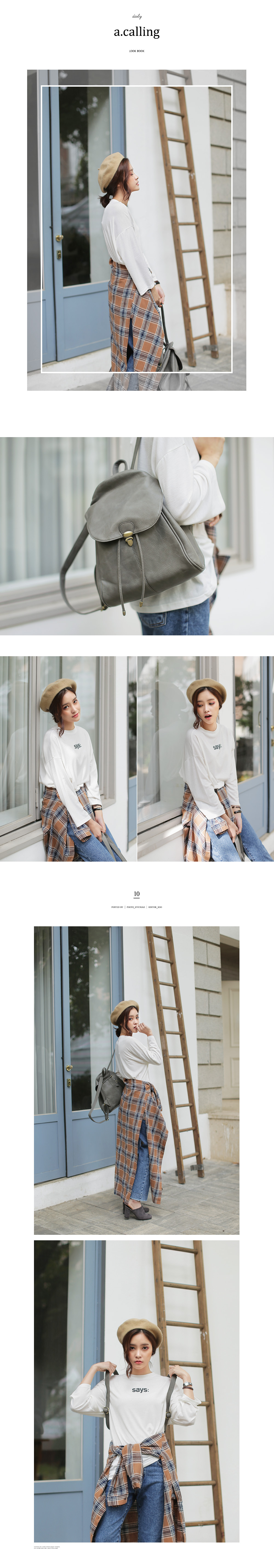 フェイクレザーミニリュック・全4色 | DHOLIC | 詳細画像2