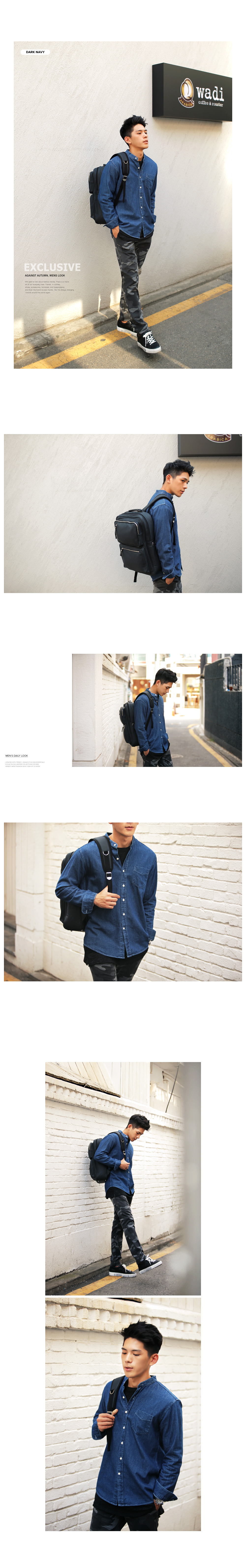 2ポケットカジュアルバックパック・全2色 | 詳細画像6