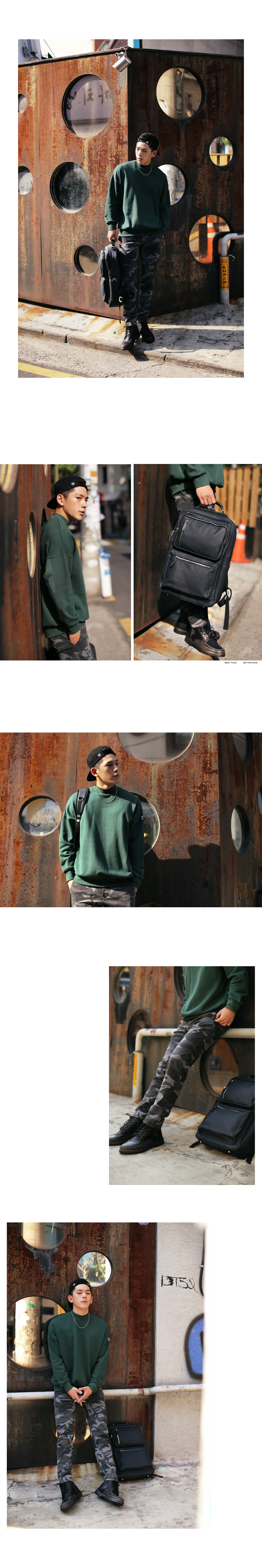 2ポケットカジュアルバックパック・全2色 | 詳細画像9