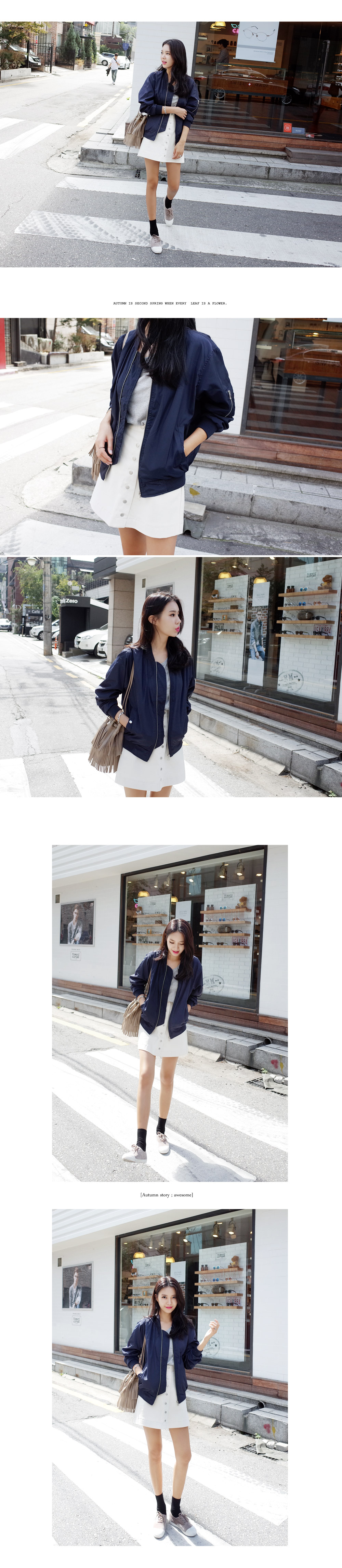 フロントボタンAラインミニマルスカート・全5色 | DHOLIC | 詳細画像5