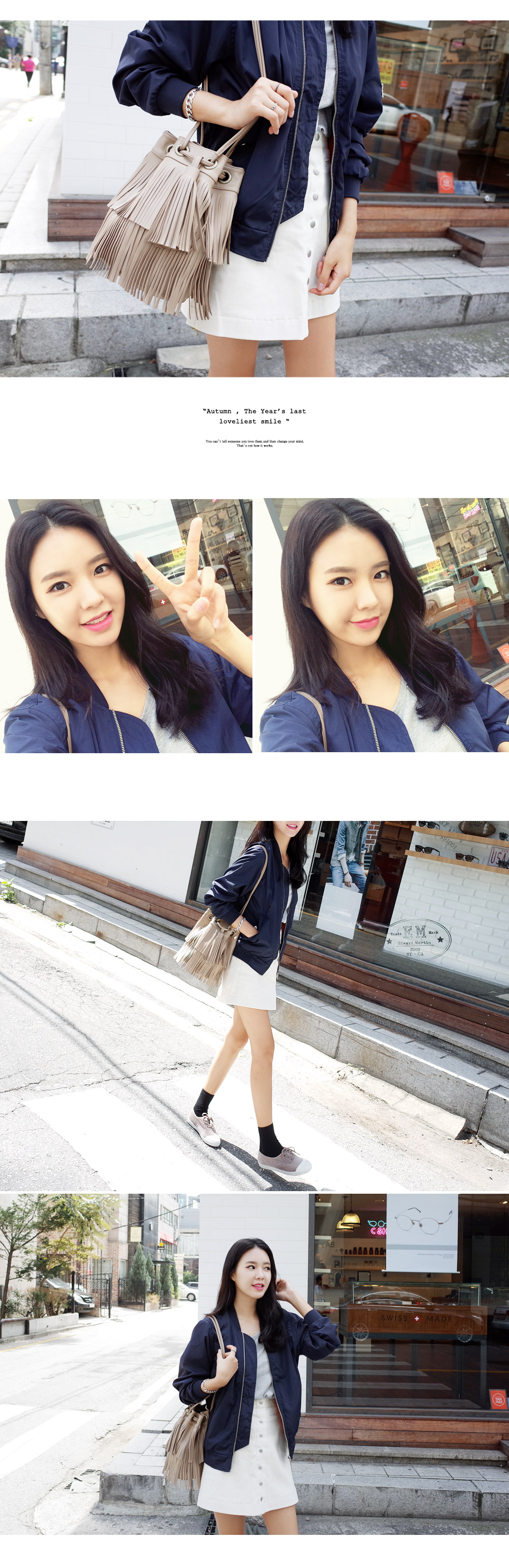 フロントボタンAラインミニマルスカート・全5色 | DHOLIC | 詳細画像6