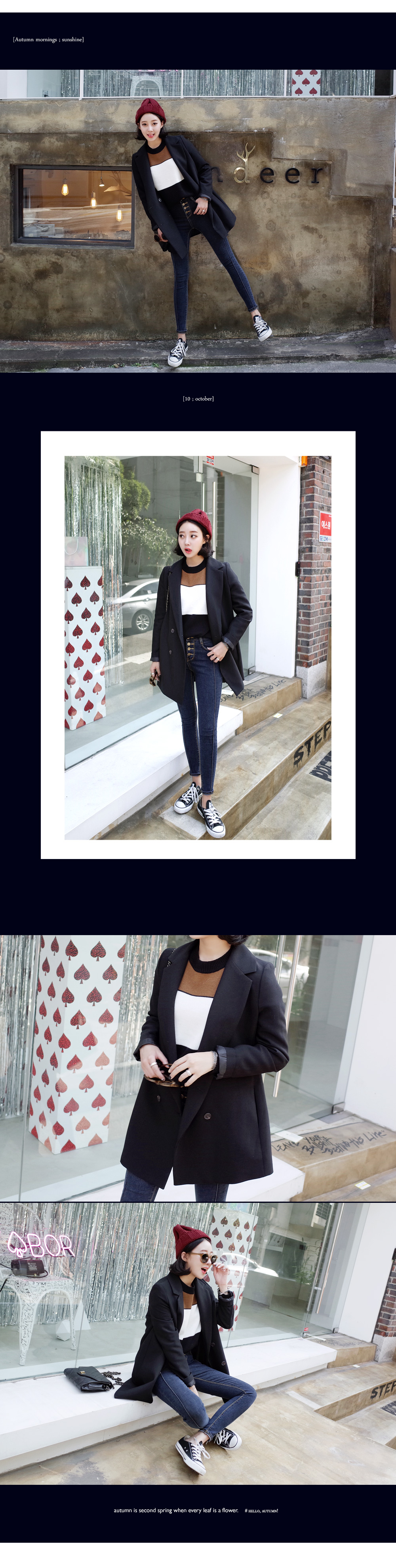 4ボタンハイウエストスキニーパンツ・全2色 | DHOLIC | 詳細画像8