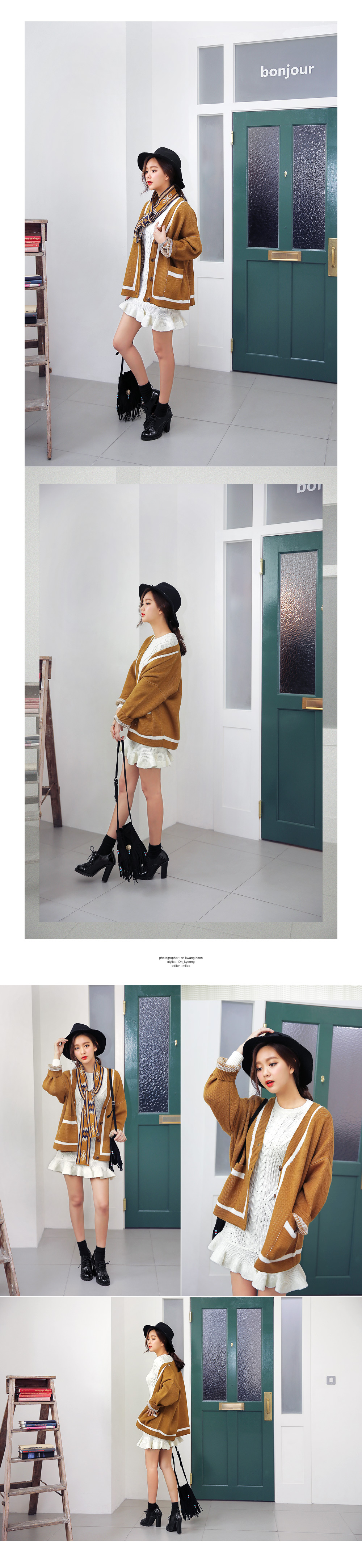 フリルヘムニットワンピース・全3色 | DHOLIC | 詳細画像7