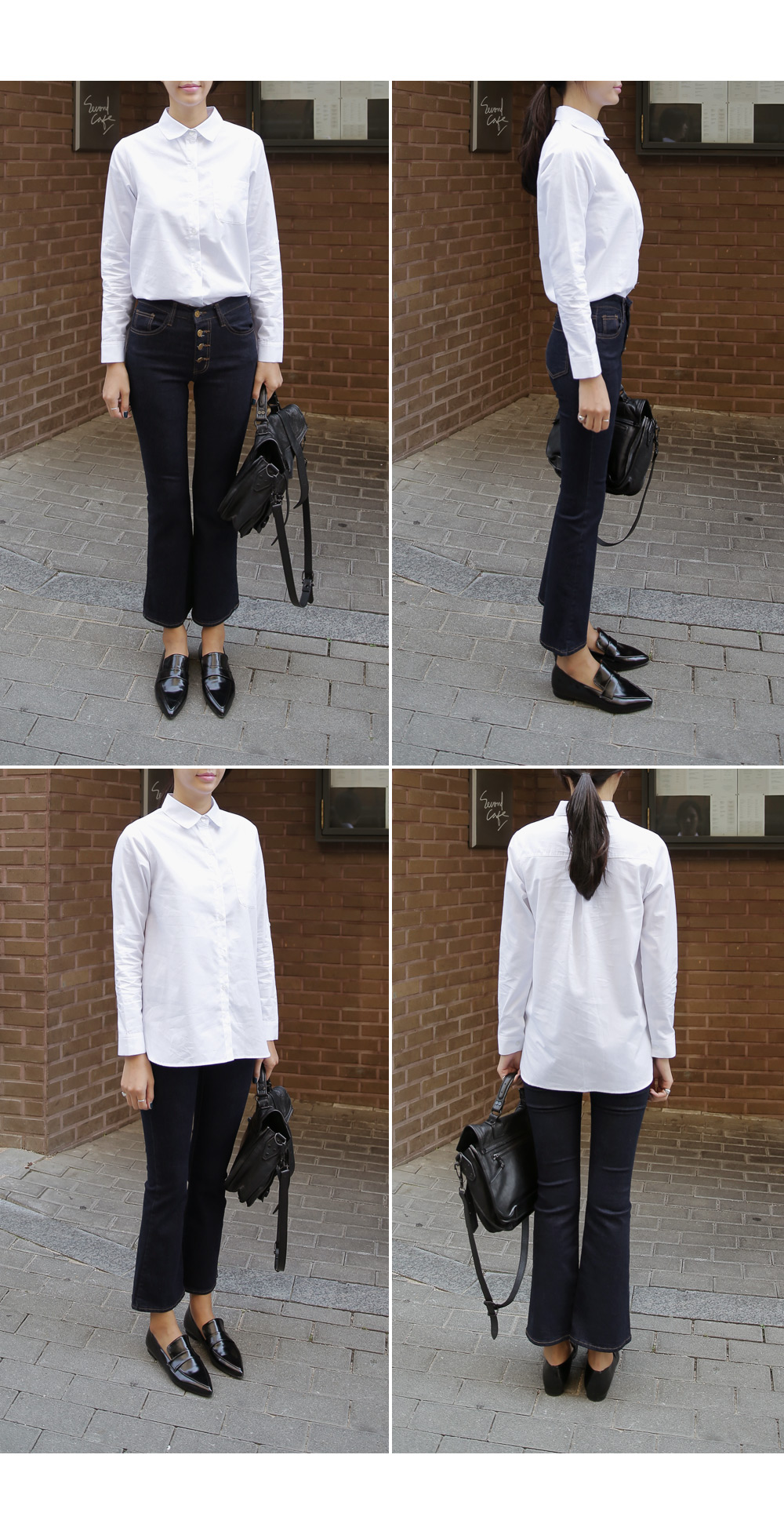 フロントボタンハイウエストブーツカットジーンズ・全1色 | DHOLIC | 詳細画像21