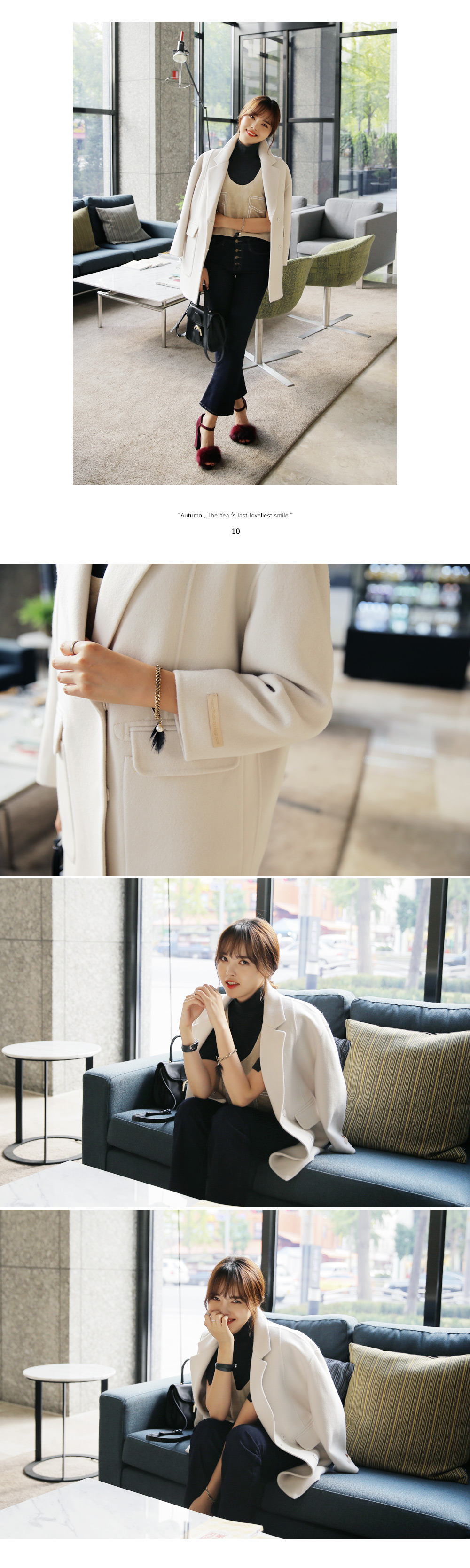 フロントボタンハイウエストブーツカットジーンズ・全1色 | DHOLIC | 詳細画像14