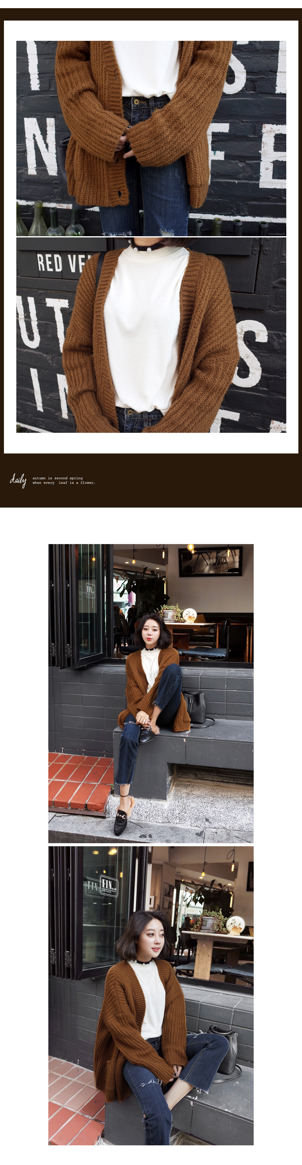 ドロップショルダーベーシックトップス・全5色 | DHOLIC | 詳細画像12