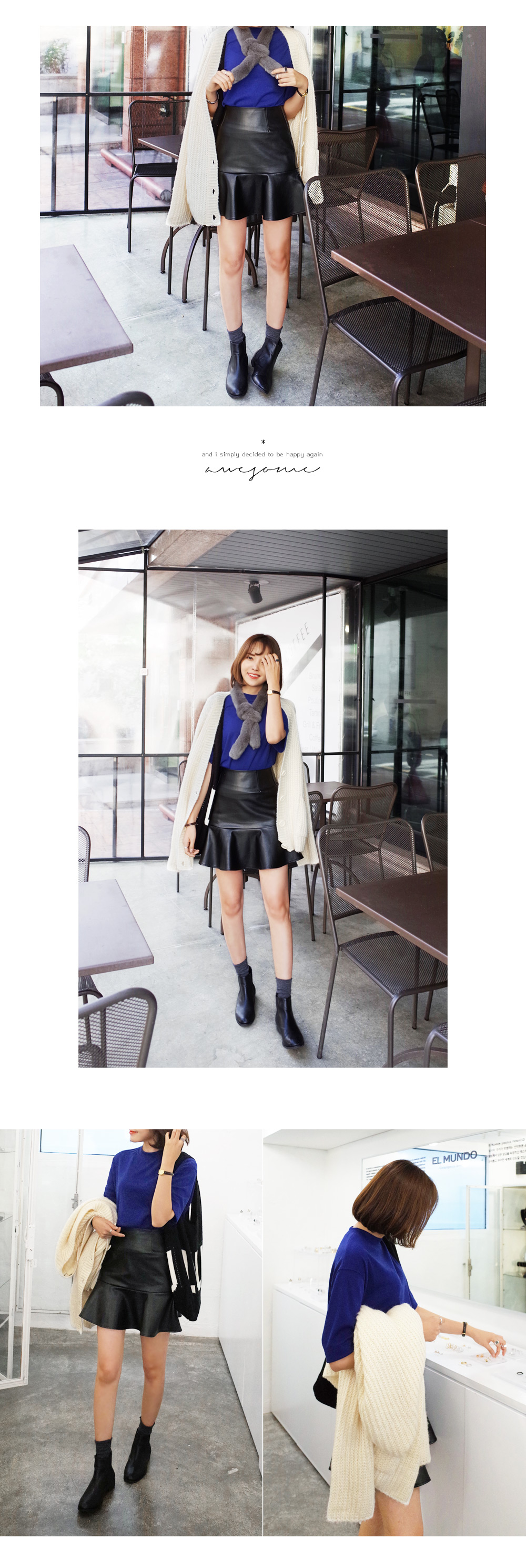 ドロップショルダーベーシックトップス・全5色 | DHOLIC | 詳細画像6