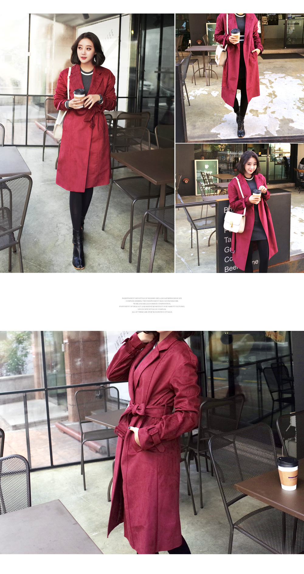 ウエストストライプタイトニットワンピース・全4色 | DHOLIC | 詳細画像11