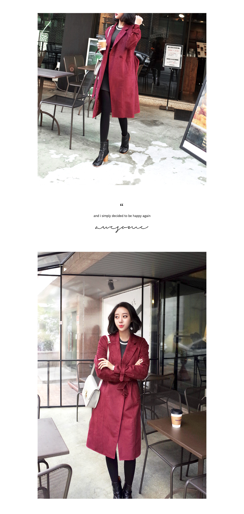 ウエストストライプタイトニットワンピース・全4色 | DHOLIC | 詳細画像8