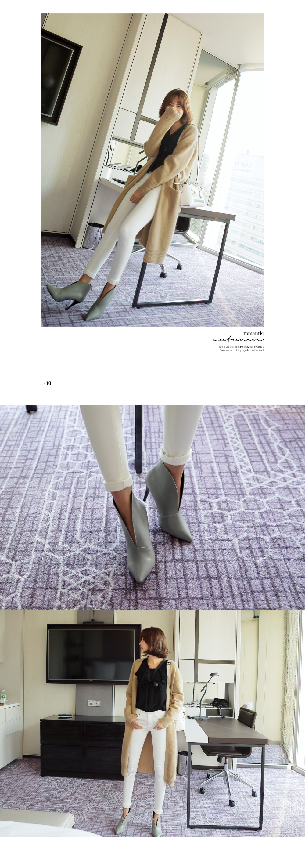 <font color=red><b><人気商品再入荷></b></font>プリーツカラーリボンブラウス・全2色 | DHOLIC | 詳細画像9