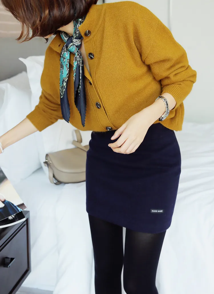 ディープカラータグポイントタイトスカート・全6色 | DHOLIC | 詳細画像1