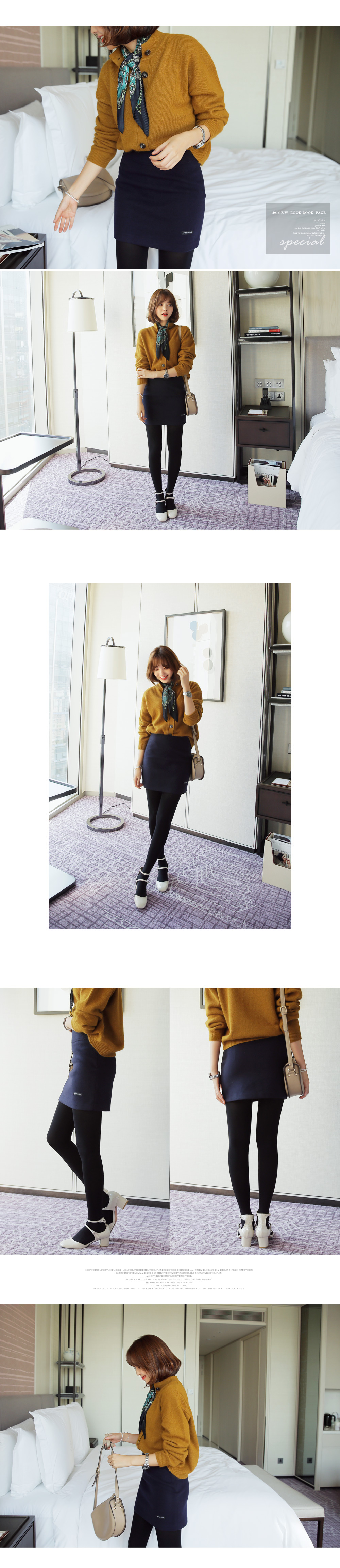 ディープカラータグポイントタイトスカート・全6色 | DHOLIC | 詳細画像2