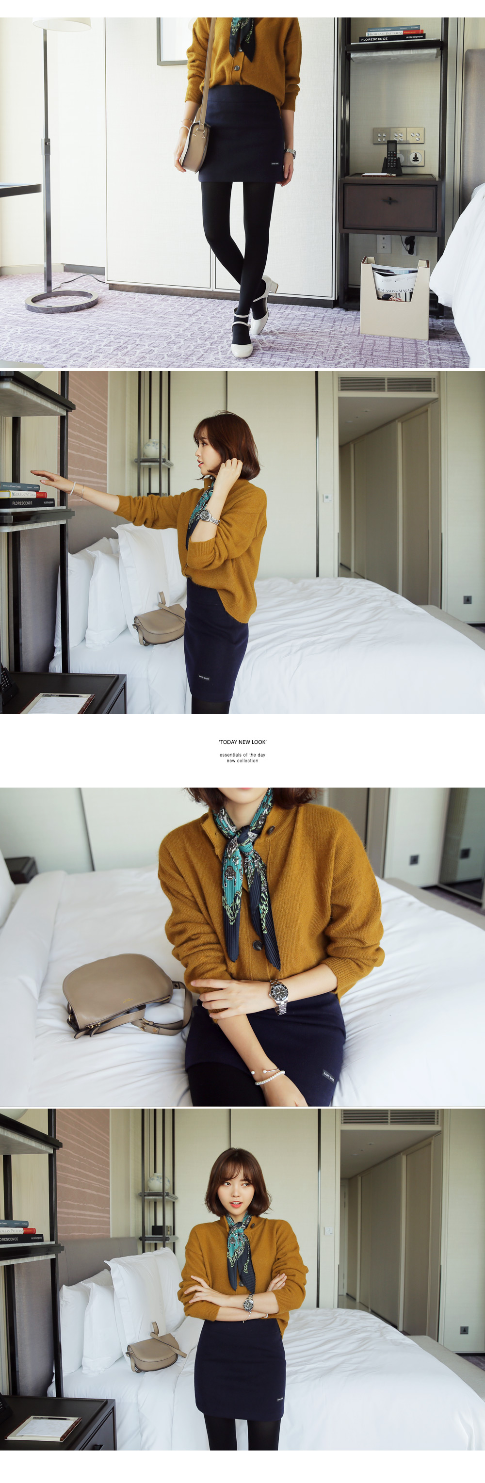 ディープカラータグポイントタイトスカート・全6色 | DHOLIC | 詳細画像3