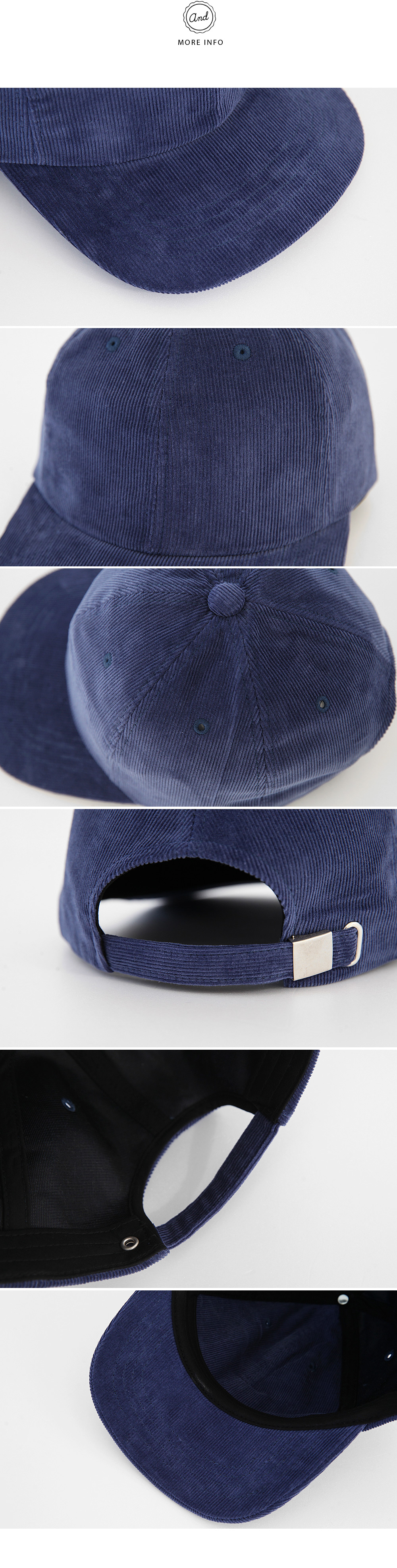 ソリッドカラーコーデュロイキャップ・全6色 | DHOLIC | 詳細画像11