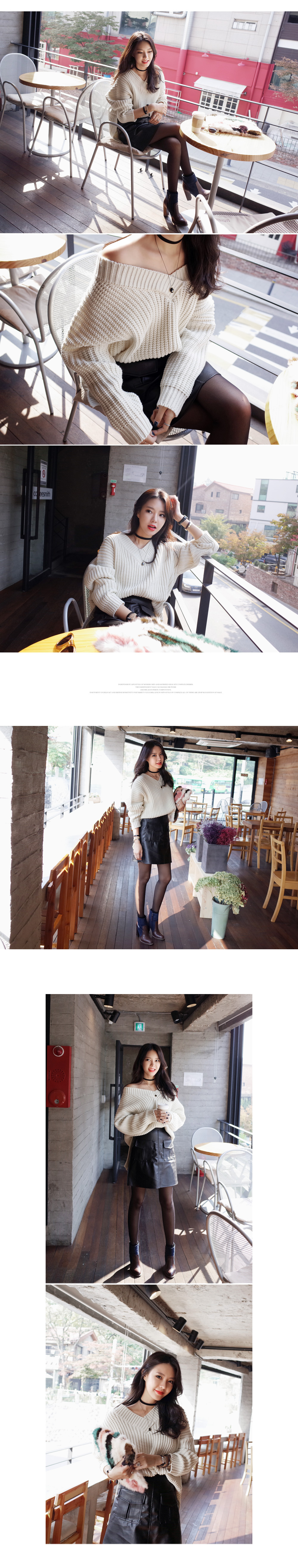 <font color=red><b>**雑誌saita11月号/ViVi11月号/Scawaii!9月号/他雑誌多数掲載！**</b></font>スエード調チョーカー&フレームネックレス・全1色 | DHOLIC | 詳細画像5