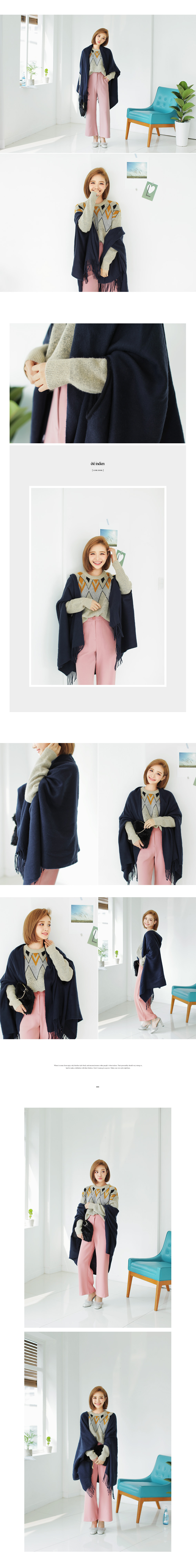 ダイヤモチーフレトロニットプルオーバー・全2色 | DHOLIC | 詳細画像5