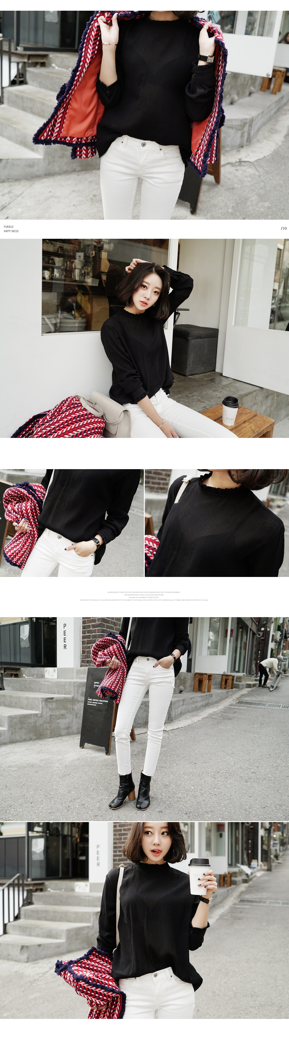 切りっぱなし起毛スキニーパンツ・全4色 | DHOLIC | 詳細画像4