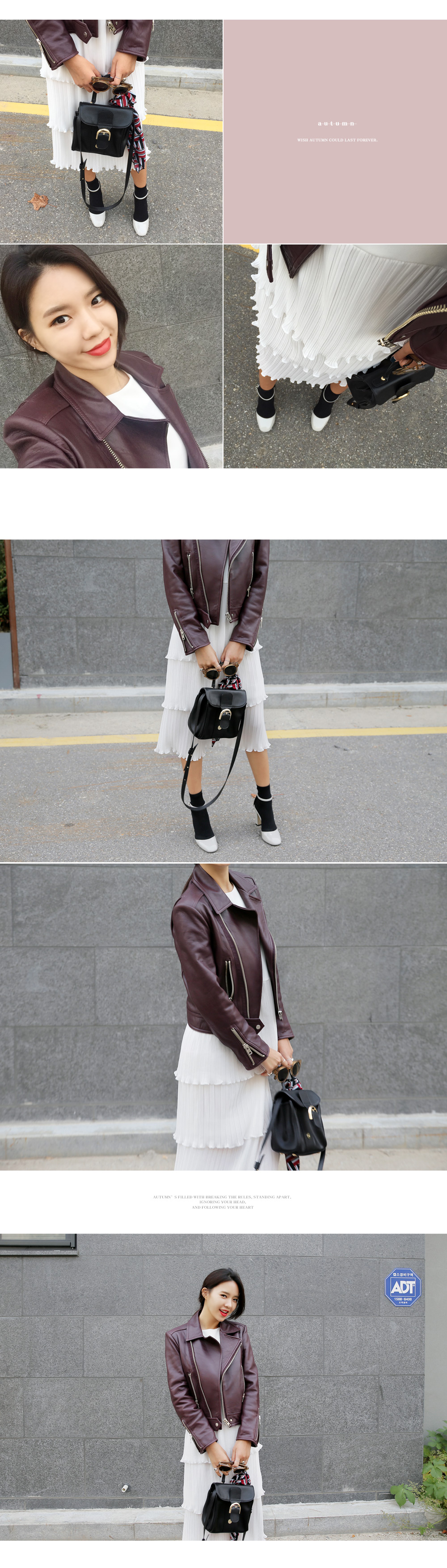 レザーライダースジャケット・全3色 | DHOLIC | 詳細画像25