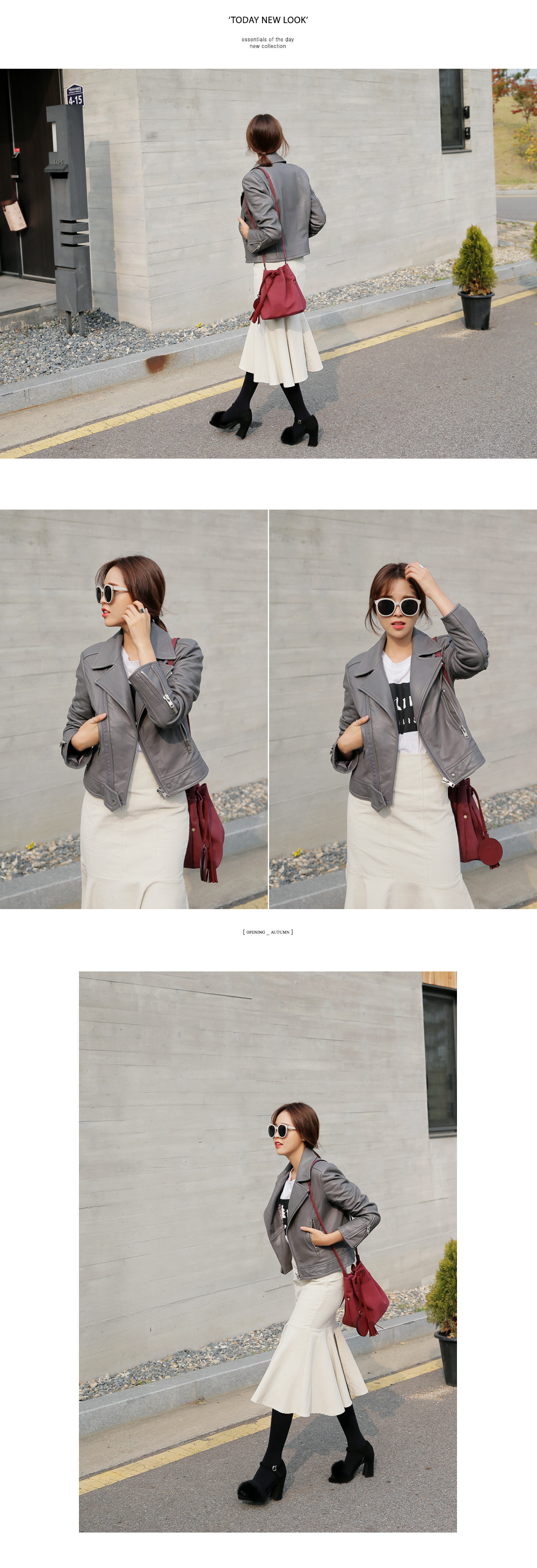 レザーライダースジャケット・全3色 | DHOLIC | 詳細画像20