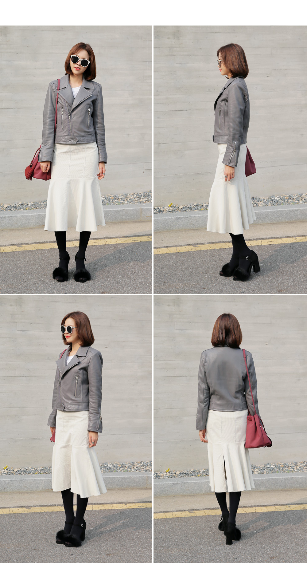 レザーライダースジャケット・全3色 | DHOLIC | 詳細画像21