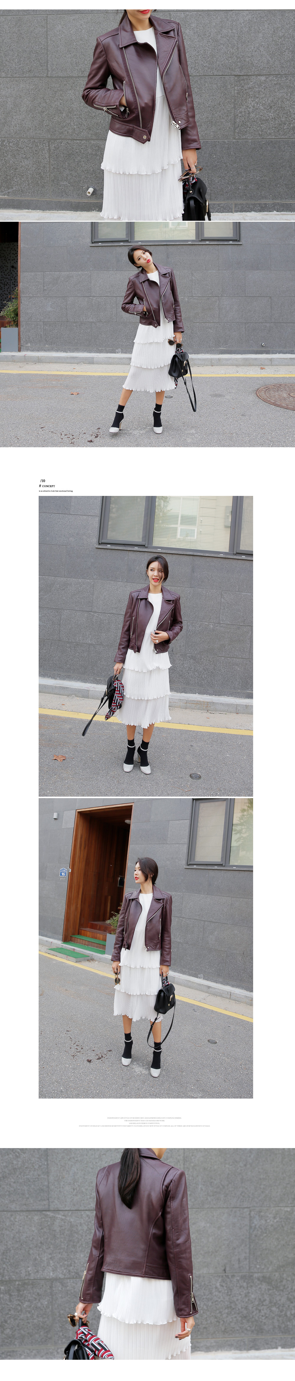 レザーライダースジャケット・全3色 | DHOLIC | 詳細画像19