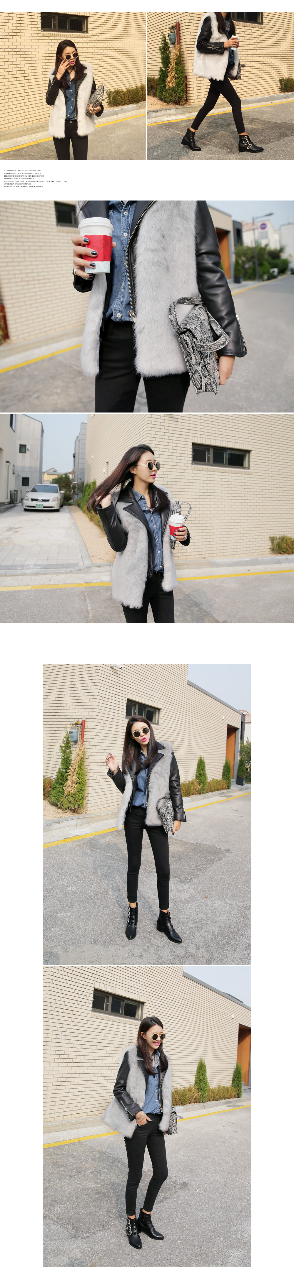 レザーライダースジャケット・全3色 | DHOLIC | 詳細画像5