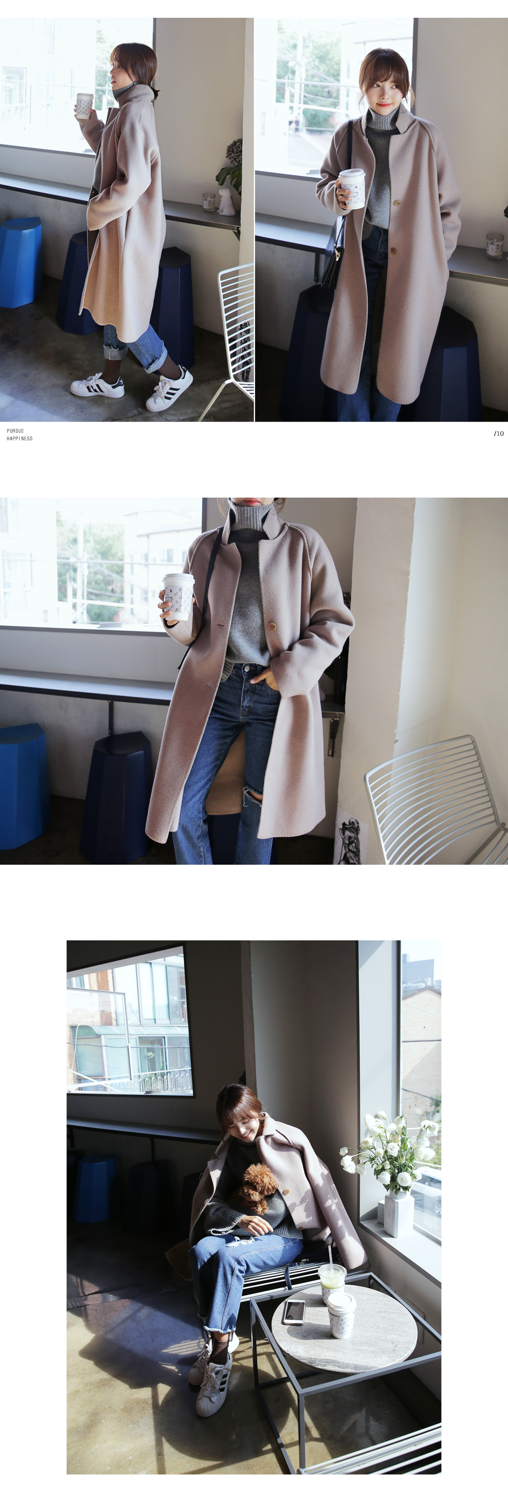 ワイドスリーブタートルネックニット・全5色 | DHOLIC | 詳細画像13