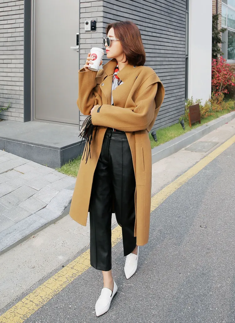 ハイネックベストセットハンドメイドコート・全3色 | DHOLIC | 詳細画像1