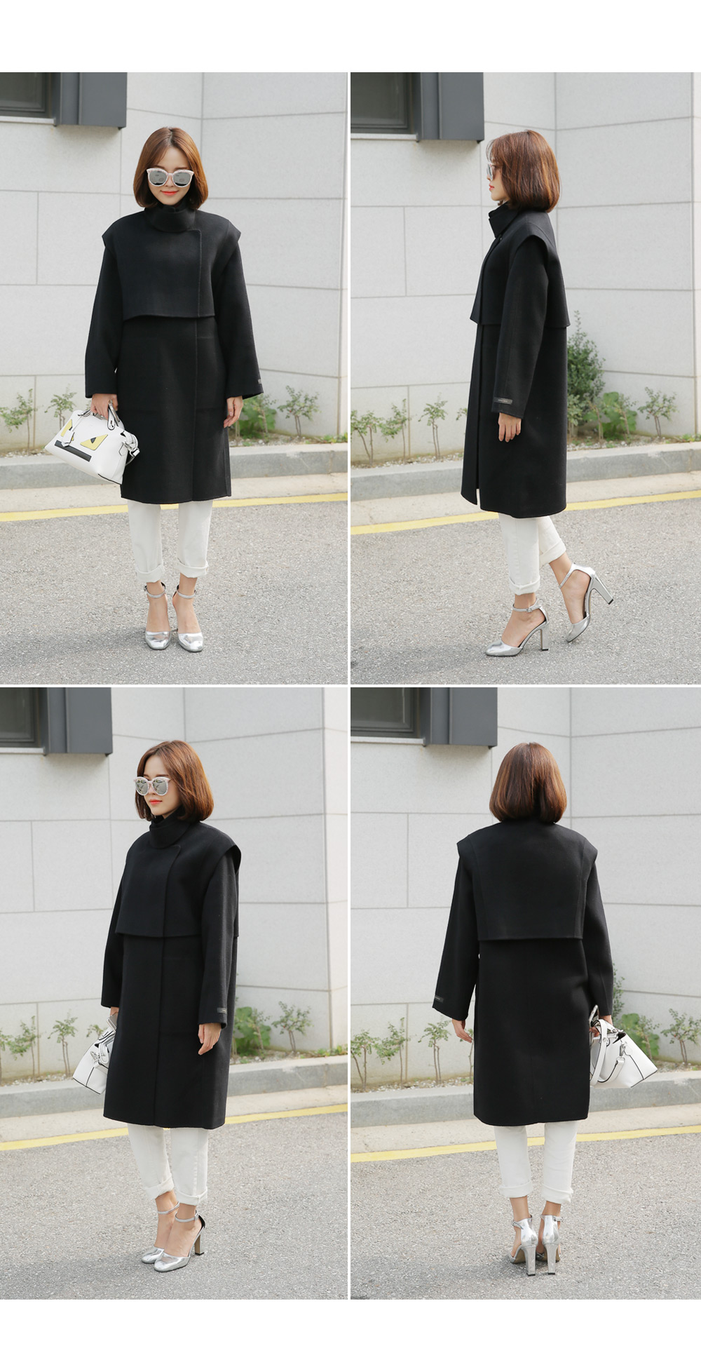 ハイネックベストセットハンドメイドコート・全3色 | DHOLIC | 詳細画像20