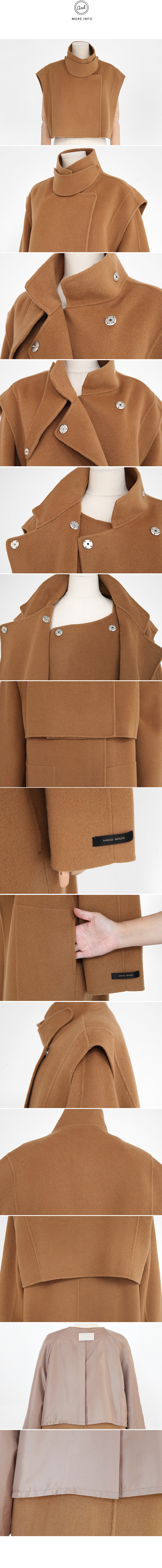 ハイネックベストセットハンドメイドコート・全3色 | DHOLIC | 詳細画像22