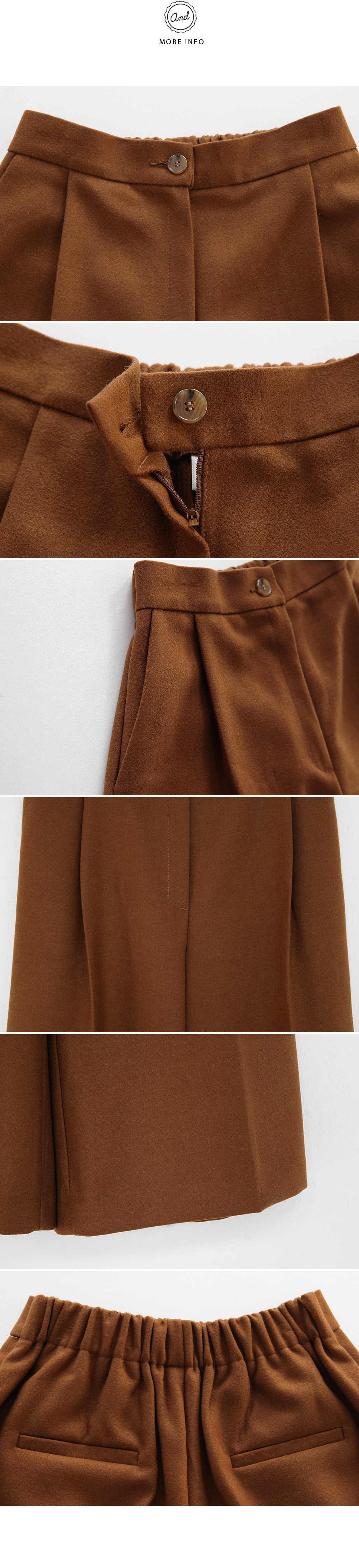 <font color=red><b>**雑誌Seventeen3月号掲載**</b></font>ウエストゴムベーシックワイドパンツ・全2色 | DHOLIC | 詳細画像11