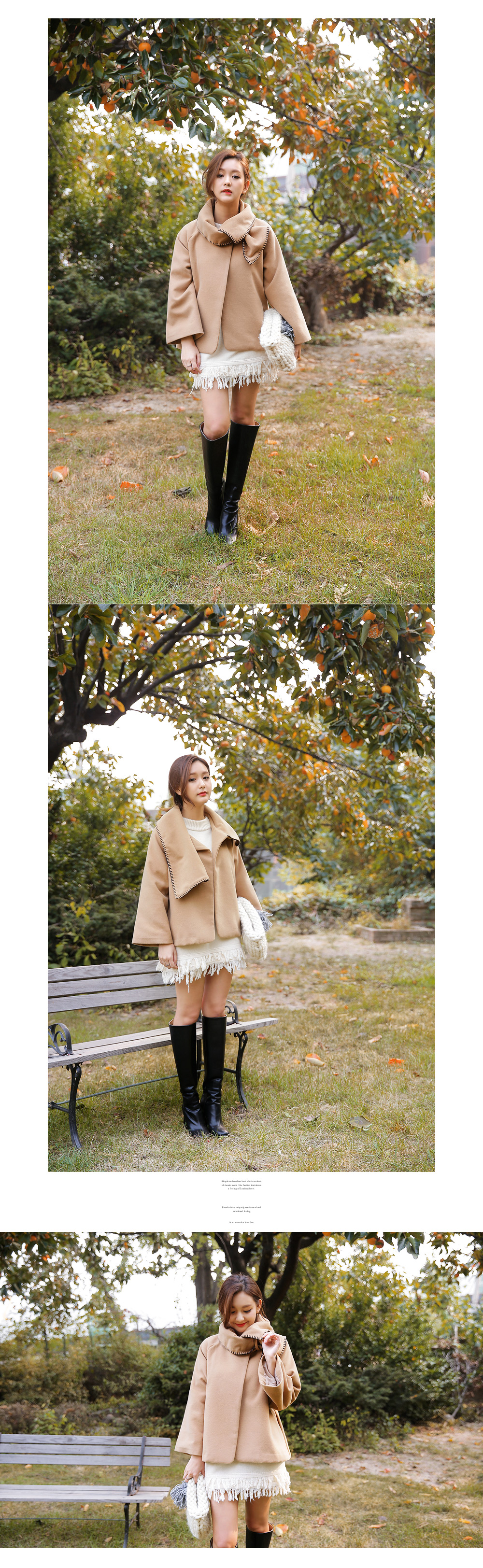 ルーズフィットフリンジミニワンピース・全3色 | DHOLIC | 詳細画像11