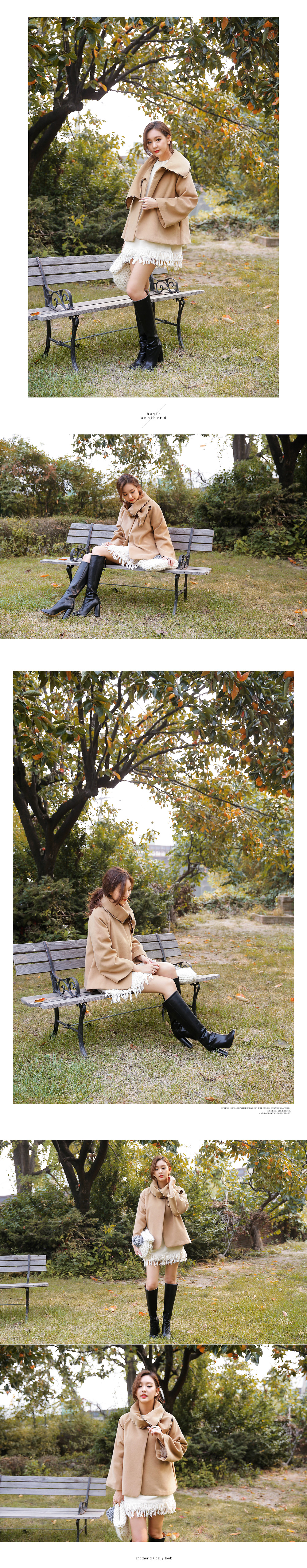 ルーズフィットフリンジミニワンピース・全3色 | DHOLIC | 詳細画像9