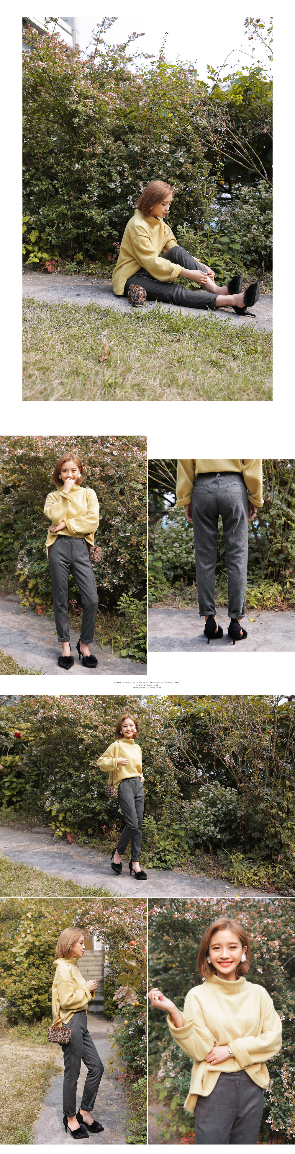 フェイクパール&ファーピアス・全4色 | DHOLIC | 詳細画像6