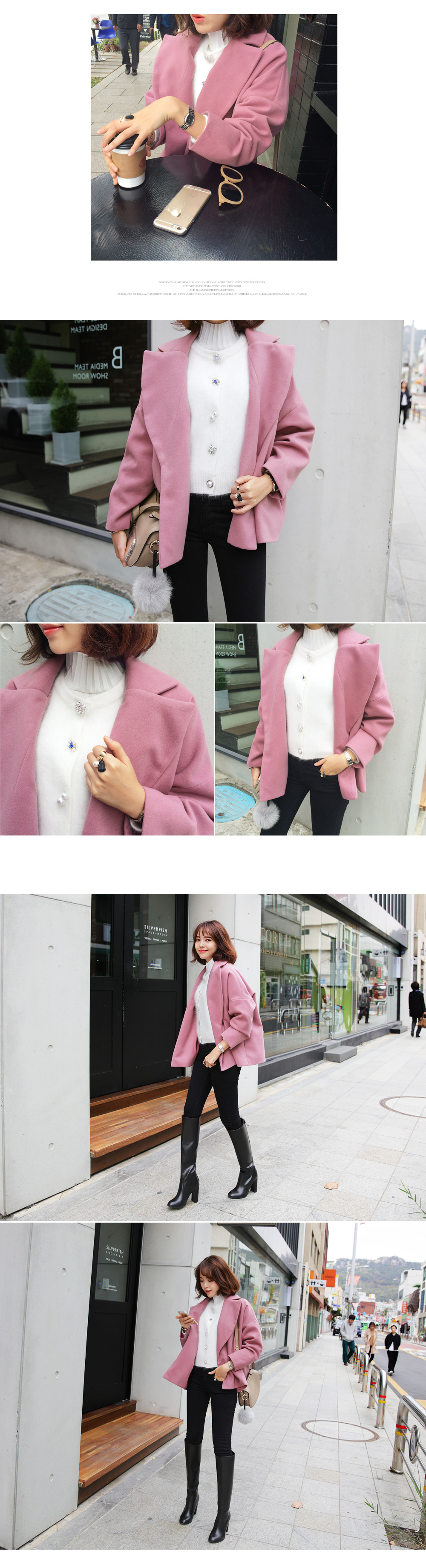 アンゴラ混ジュエルボタンニットカーディガン・全3色 | DHOLIC | 詳細画像7