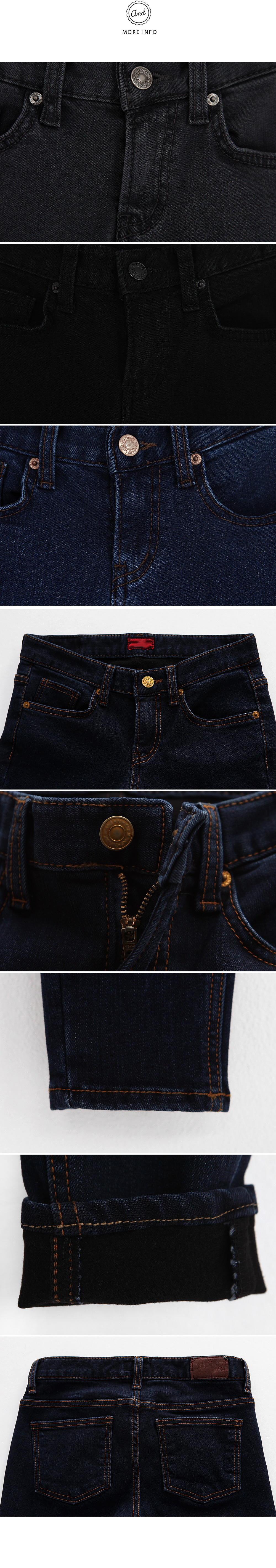 裏起毛ローライズデニムスキニーパンツ・全4色 | DHOLIC | 詳細画像20