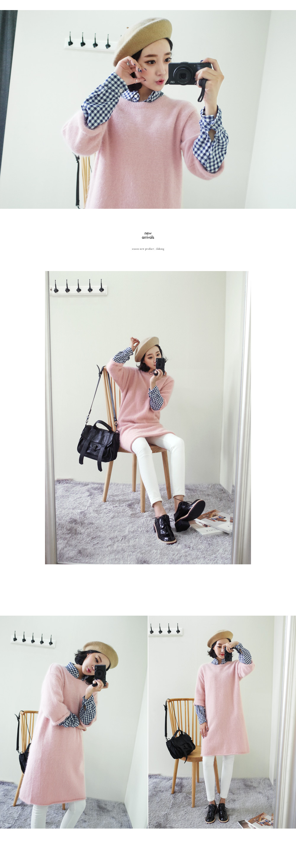 配色カラーオックスフォードミドルシューズ・全1色 | DHOLIC | 詳細画像12