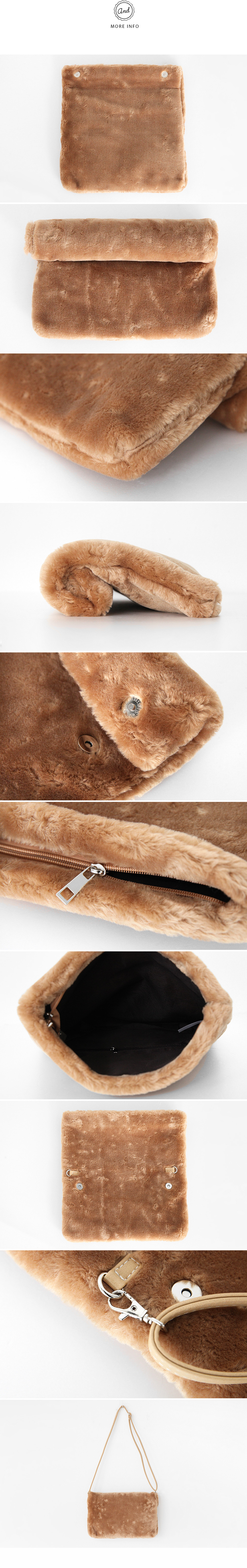 2wayもこもこロールクラッチバッグ・全3色 | DHOLIC | 詳細画像8